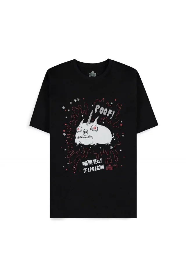 T-Shirt Exploding Kittens - POOF! (größe XXL)