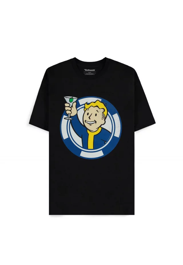 T-Shirt Fallout - Cocktail Vault Boy (größe XXL)