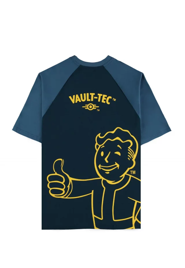 T-Shirt Fallout - Vault Boy Blue (größe XXL) - PlayStation