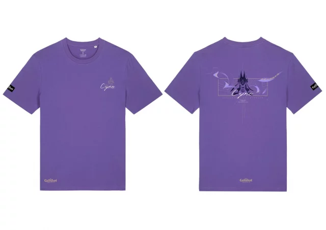 T-Shirt Genshin Impact - Cyno (größe XXL) - Anime