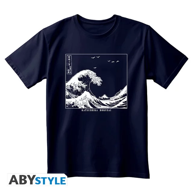 T-Shirt Hokusai Katsushika - Great Wave - Made in Japan