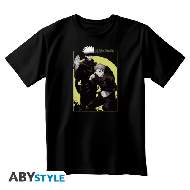 T-Shirt Jujutsu Kaisen - Itadori & Gojo (größe XXL) - Anime