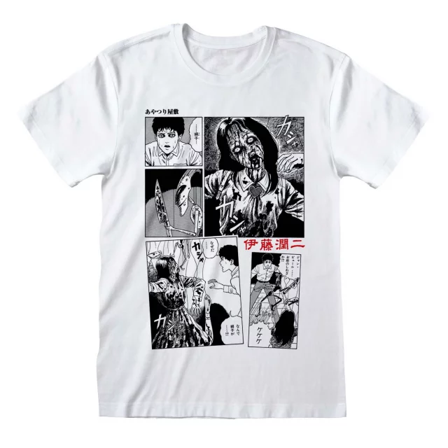 T-Shirt Junji Ito - Comic Strip (größe XXL) - Anime