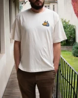 Tričko Kingdom Come: Deliverance II - Zajíc s Warhorse štítem (výšivka) dupl