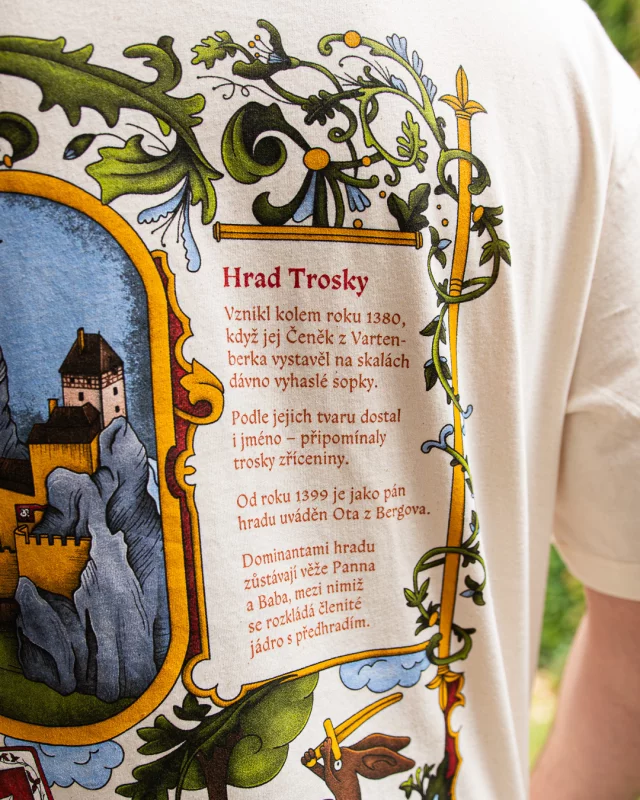 T-Shirt Kingdom Come: Deliverance II - Burg Trosky (größe XXXL) - Xzone Originals