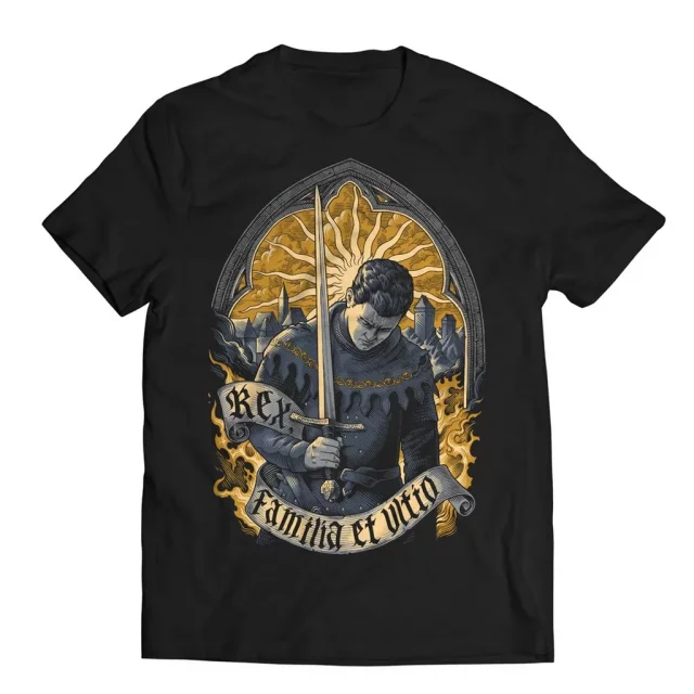 Tričko Kingdom Come: Deliverance II - Rex, Familia et Ultio (größe XXXXL)