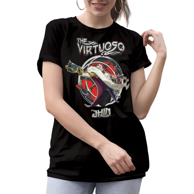 T-Shirt League of Legends - Jhin (größe XL) - Arcane
