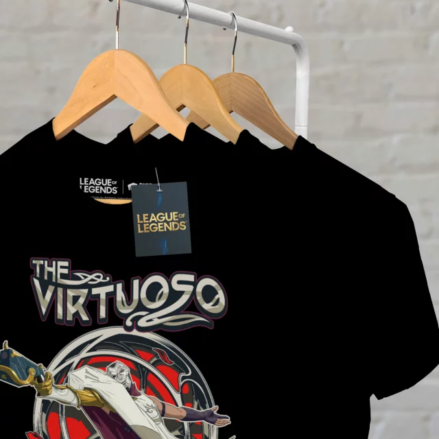 T-Shirt League of Legends - Jhin (größe XL) - Arcane