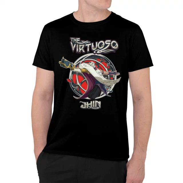 T-Shirt League of Legends - Jhin (größe XL) - Arcane