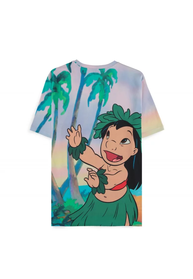 T-Shirt Lilo & Stitch - Hula Rhythm AOP (größe XXL) - Disney