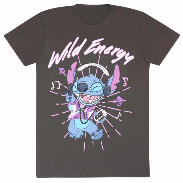 T-Shirt Lilo & Stitch - Wild Energy (größe XL) - Disney