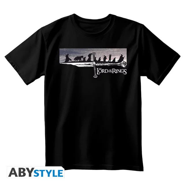 T-Shirt Lord of the Rings - The Fellowship (größe L)