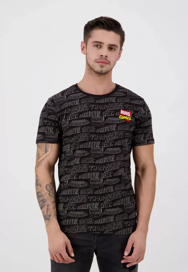 T-Shirt Marvel - Falcon & The Winter Soldier AOP (größe XXL)