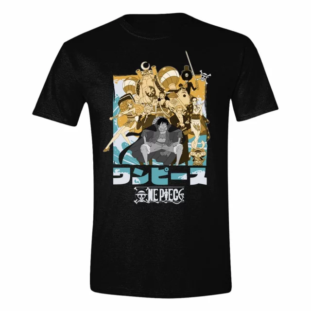 T-Shirt One Piece - Characters Pose (größe XXL) - Anime