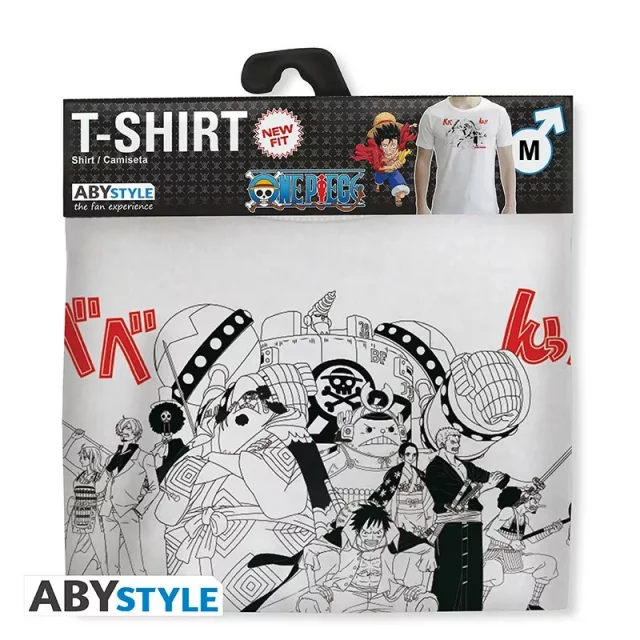 T-Shirt One Piece - Full Crew (größe XL) - Manga