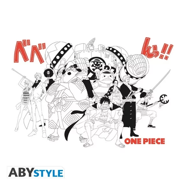 T-Shirt One Piece - Full Crew (größe XL) - Anime