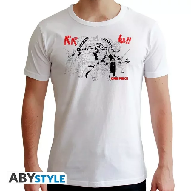 T-Shirt One Piece - Full Crew (größe XL) - Anime