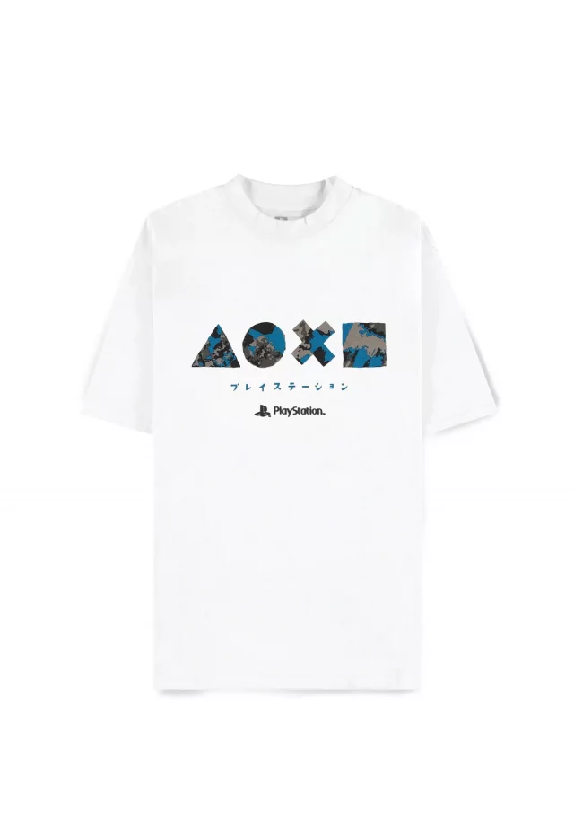 T-Shirt PlayStation - Icons (größe XL)