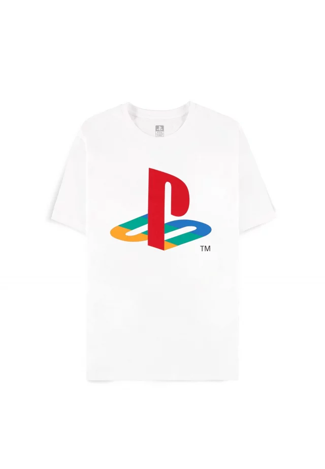 T-Shirt PlayStation - Logo White (größe XXL)
