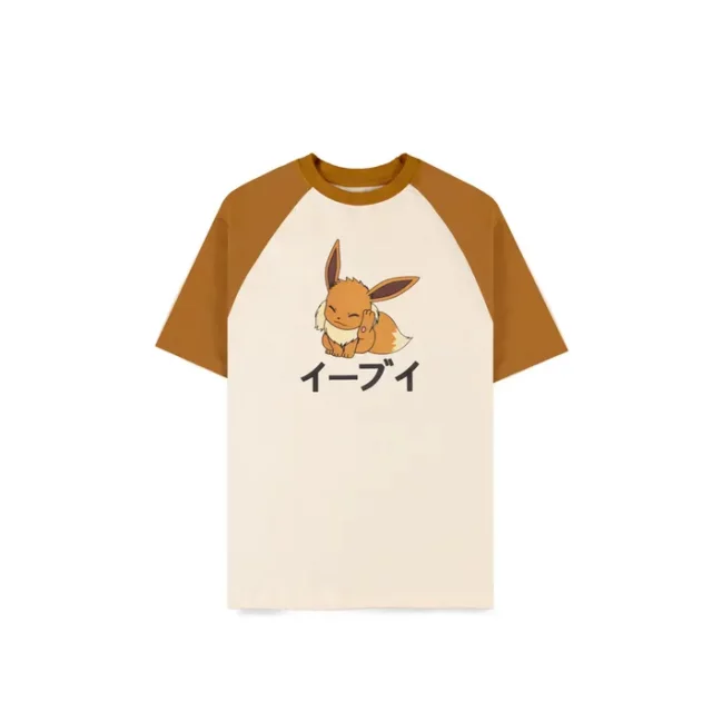 T-Shirt Pokémon - Eevee Raglan (größe XS)