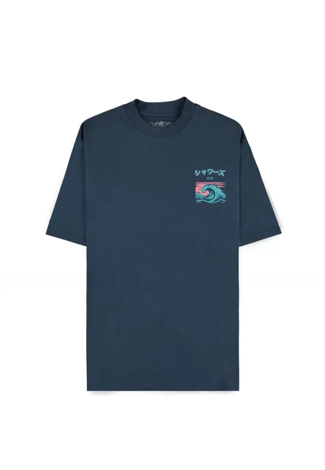T-Shirt Pokémon - Navy Vaporeon (größe XL)