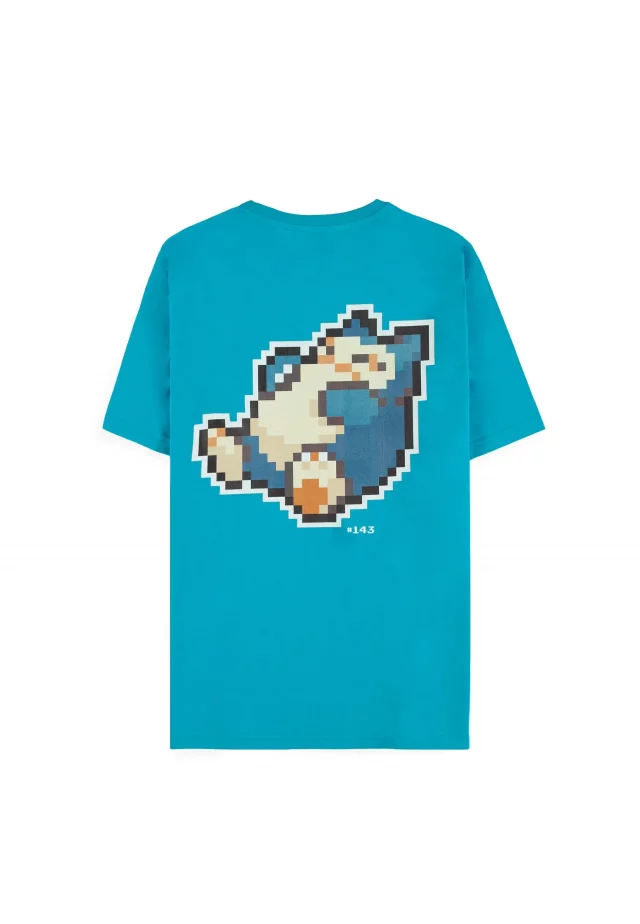 T-Shirt Pokémon - Pixel Snorlax (größe XXL)