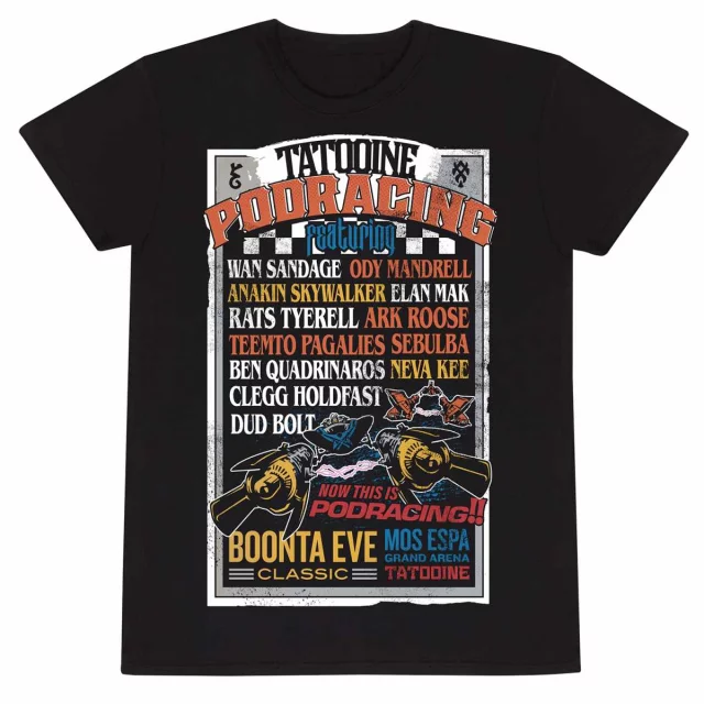 T-Shirt Star Wars - Podracing (größe XXL)