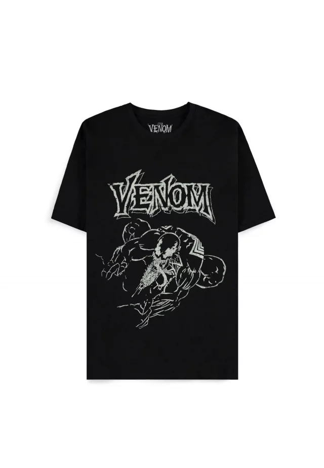 T-Shirt Venom - Stencil (größe XXL) - Marvel