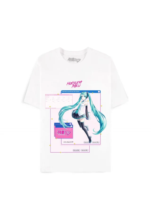 T-Shirt Vocaloid - Hatsune Miku Pop Up (größe XL)