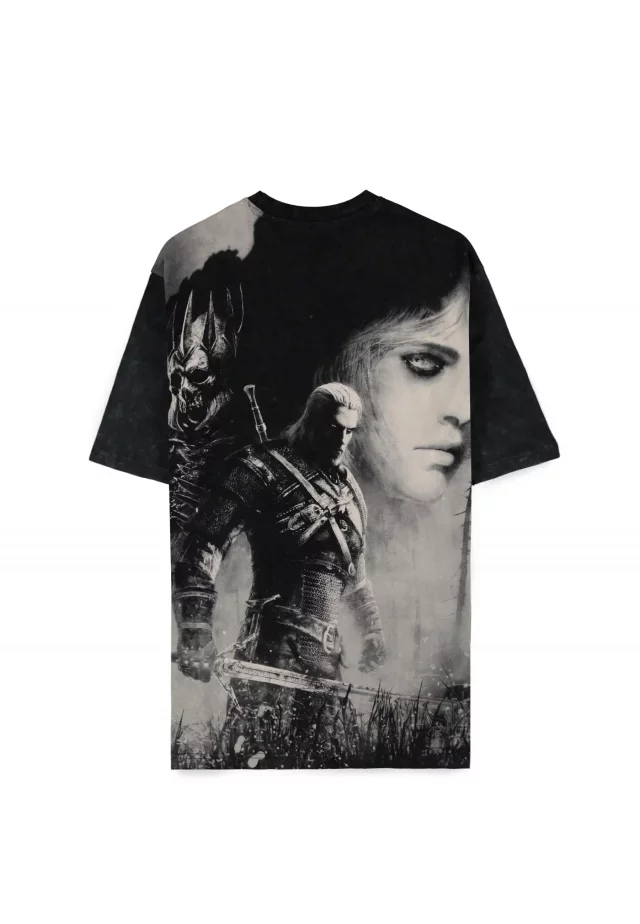 T-Shirt The Witcher 3 - Geralt & Ciri (größe XXL)
