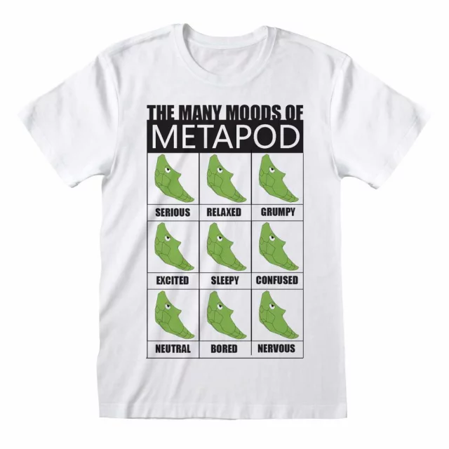 T-Shirt Pokémon - Many Moods Of Metapod (größe XXL)
