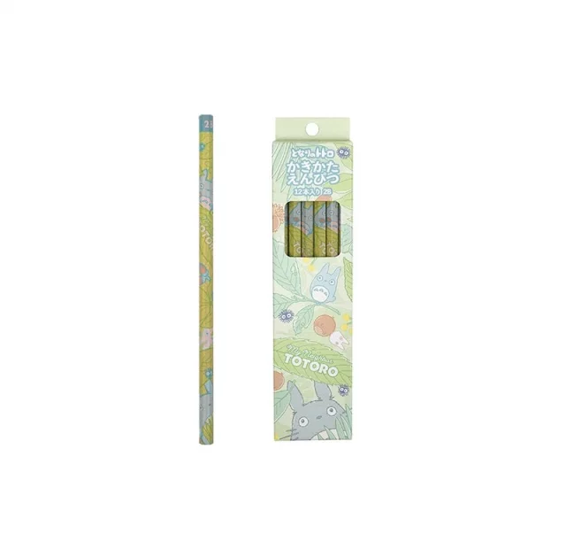 Bleistift Ghibli - Totoro Pencil Set (My Neighbor Totoro) (12 Stck) - Kugelschreiber