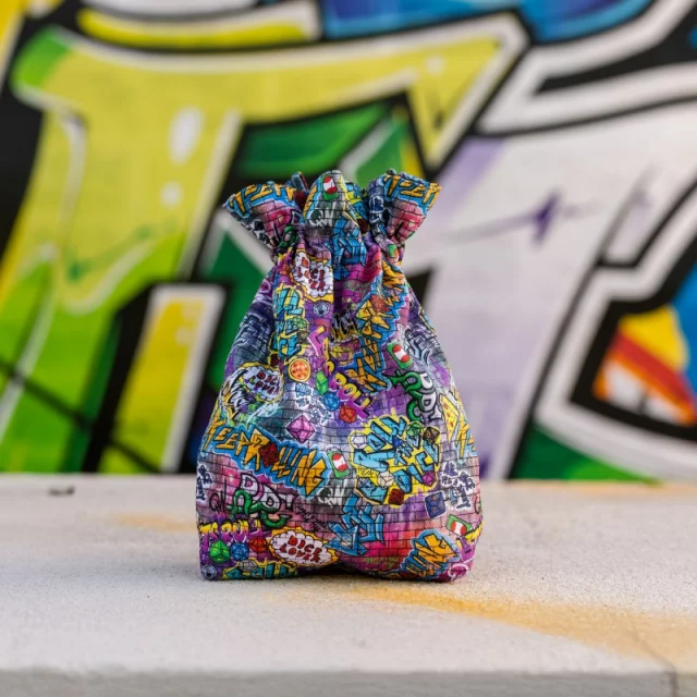 Würfeltasche Full Art - Graffiti - Q-Workshop
