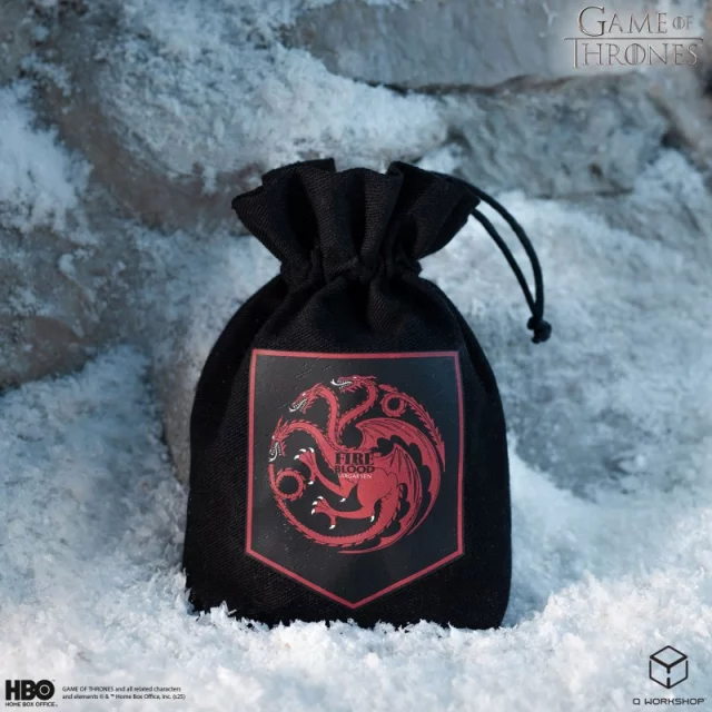 Würfeltasche Game of Thrones - Targaryen - Q-Workshop