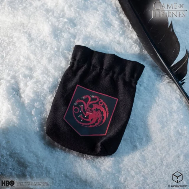 Würfeltasche Game of Thrones - Targaryen - Q-Workshop