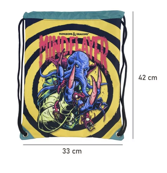 Rucksack Dungeons & Dragons - Mindflayer Black Light - Rucksäcke