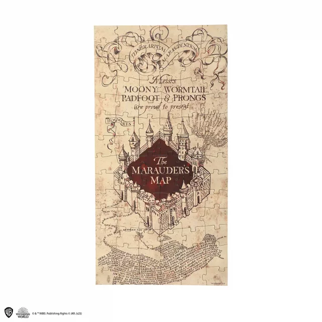 Weihnachtsschmuck Harry Potter- Marauder‘s map (mit Puzzle im Inneren) - Weihnachtsdekoration