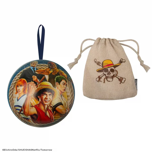 Weihnachtsschmuck One Piece - Straw Hat (Plüsch-Schlüsselanhänger im Inneren) - Anime