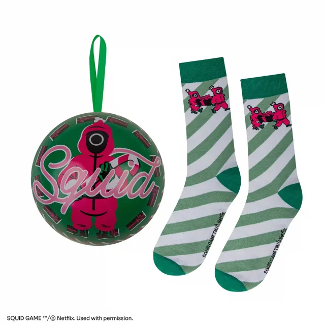 Weihnachtsschmuck Squid Game - Squid Game (Socken im Inneren) - Weihnachtsdekoration