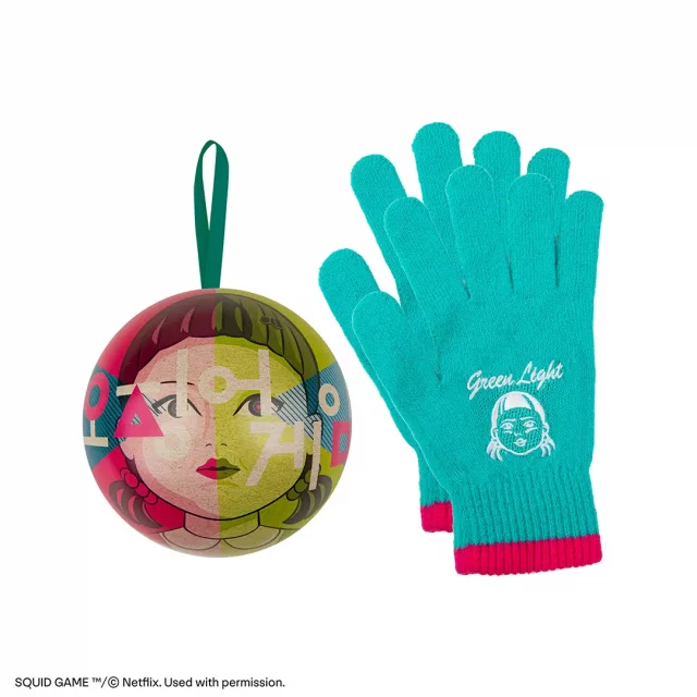 Weihnachtsschmuck Squid Game - Squid Game (Handschuhe im Inneren) - Weihnachtsdekoration