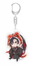 Vorteilhaftes Set Grandmaster of Demonic Cultivation - Schlüsselanhänger Wei Wuxian +Lan Wangji Chibi - BL