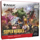 Vorteilhaftes Set Magic: The Gathering Marvel Super Heroes - Villains Unleashed Scene Box + Heroes United Scene Box - Magic The Gathering