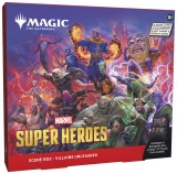 Vorteilhaftes Set Magic: The Gathering Marvel Super Heroes - Villains Unleashed Scene Box + Heroes United Scene Box - MTG: Marvel Super Heroes