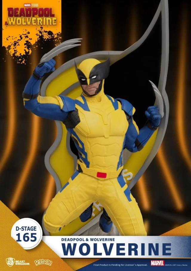 Vorteilhaftes Set Marvel - Figur Deadpool & Wolverine - D-Stage Diorama (Beast Kingdom) - X-Men