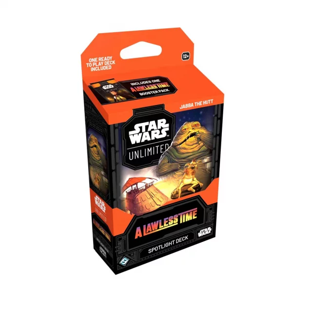 Vorteilhaftes Set Star Wars: Unlimited - A Lawless Time Spotlight Deck (Jabba the Hutt) + Spotlight Deck (Leia Organa) - Kartenspiel