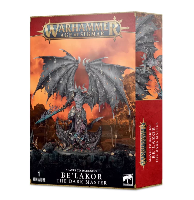 W: AOS Slaves to Darkness - Be'lakor The Dark Master (poškozený obal) - Warhammer