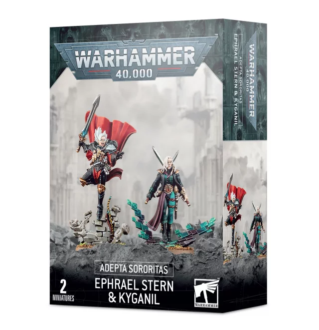 W40k: Adepta Sororitas - Ephrael Stern & Kyganil (2 Figuren) - Warhammer
