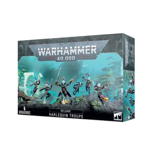 W40k: Aeldari - Harlequin Troupe (6 Figuren) - Warhammer
