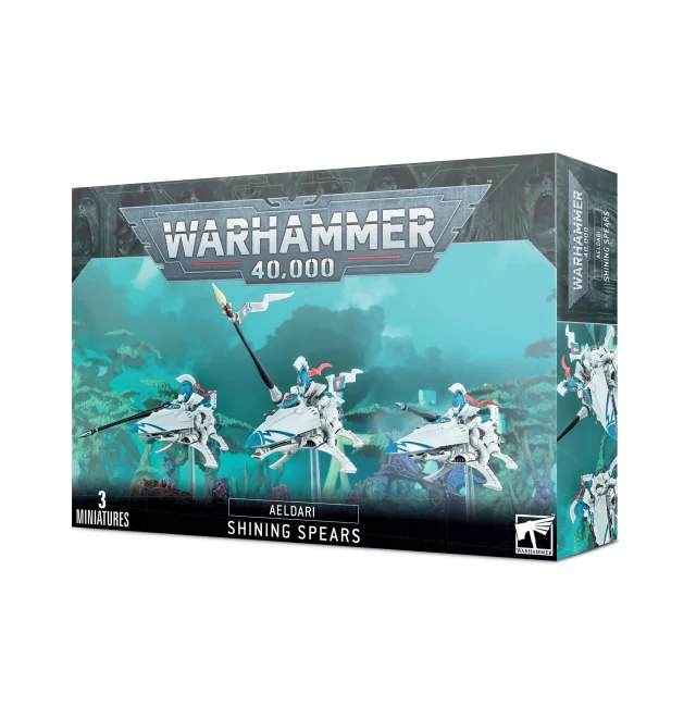 W40k: Aeldari - Shining Spears (3 Figuren) - Warhammer