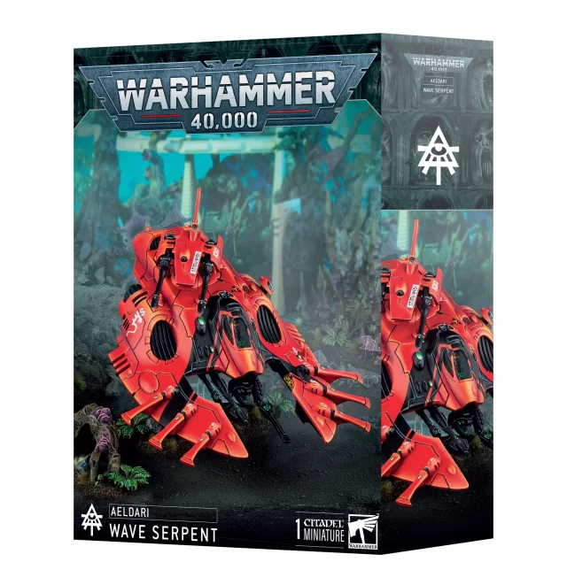 W40k: Aeldari - Wave Serpent (1 Figur) - Warhammer
